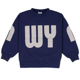 Wynken scale sweater Navy