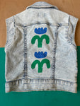 Denim gilet (mt 116-122)