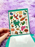 Dino sticker boekje