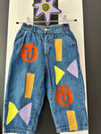 Denim grafisch (mt 92-98)