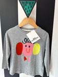 Longsleeve gezichtje (mt 92-98)