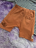 Gestreept shirt met short (mt 98-104)