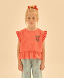 Jelly mallow blouse Cherry