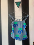Top met bloemen print (110-116)