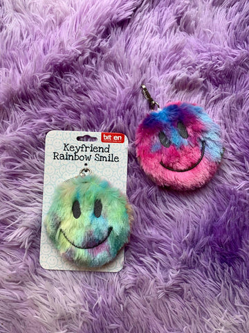 Smiley sleutelhanger