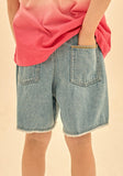 Jelly mallow denim short
