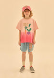 Jelly mallow denim short