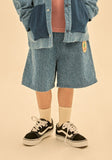 Jelly mallow denim shorts