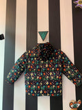 Bloemen jas (mt 116)