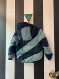 Donkerblauwe jas (98-104)