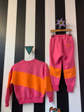Sports set roze (mt 110-116)
