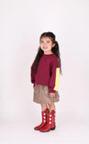 Billie sweater burgundy