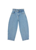 Balloon denim pants