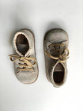 Geruite suede schoentjes - mt 24