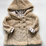 Prachtig teddy jasje met mooie voering - mt 92-98