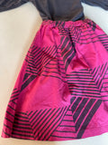 Fuchsia rok met dunne trui - mt 116