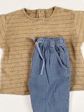 Gestreepte trui met broek - mt 92