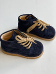 Blauwe suède schoenen - mt 22