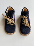 Blauwe suède schoenen - mt 22
