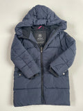 Donkerblauwe jas - mt 116