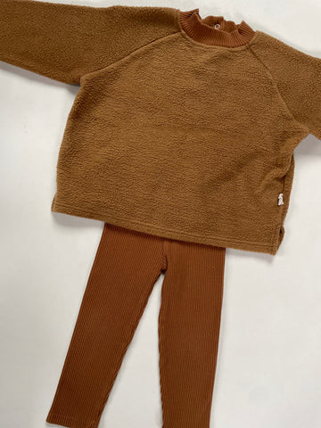 Teddy trui met legging - mt 86-92