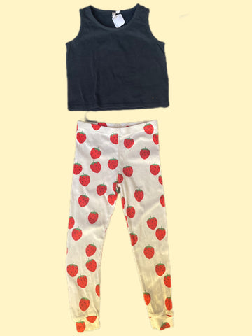 Aardbeienlegging met top - mt 98-104