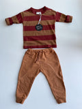 Gestreept shirt met harembroekje - mt 86-92