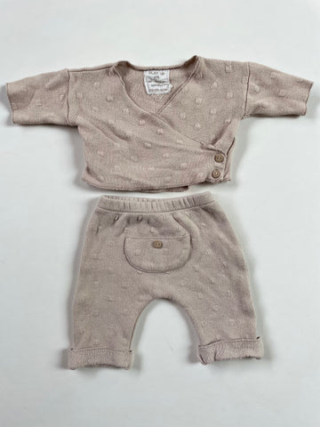 Beige setje - mt 50