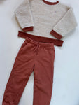 Teddy trui met jogger - mt 110