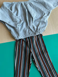 Zeegroene set - mt 3-4 jaar
