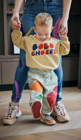 Geverfde broek