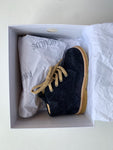 Blauwe suède schoenen - mt 22